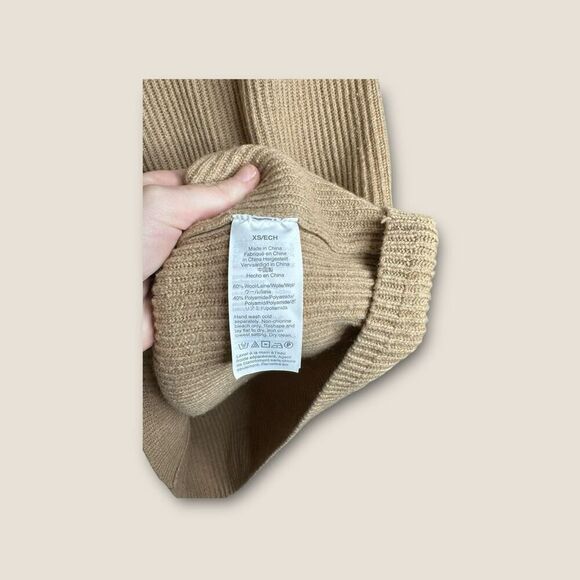 Madewell Relaxed V-Neck Sweater Dress Size XS - Picture 8 of 8